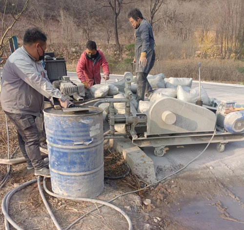 阳高路面下沉注浆